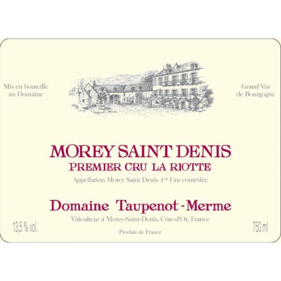 Taupenot Merme Morey-Saint-Denis 1er Cru La Riotte 2020 (6x75cl)