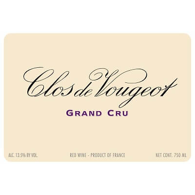 Vougeraie Clos-de-Vougeot Grand Cru 2022 (6x75cl)