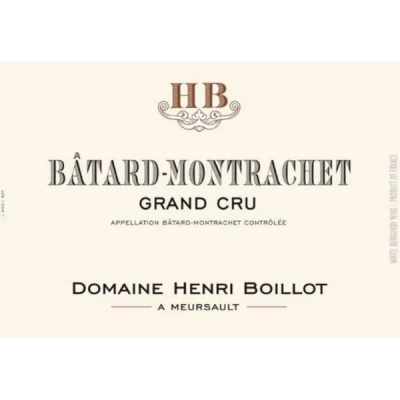 Henri Boillot Batard-Montrachet Grand Cru 2022 (1x75cl)