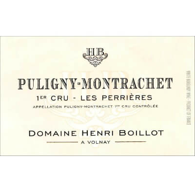 Henri Boillot Puligny-Montrachet 1er Cru Les Perrieres 2022 (6x75cl)