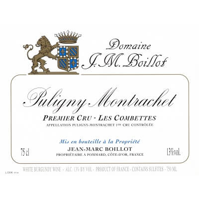 Jean-Marc Boillot Puligny-Montrachet 1er Cru Les Combettes 2022 (6x75cl)