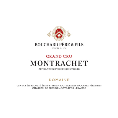 Bouchard Pere & Fils Montrachet Grand Cru 2022 (2x75cl)