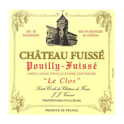 Chateau Fuisse-Pouilly Fuisse Le Clos 2022 (1x75cl)