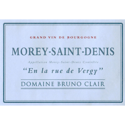 Bruno Clair Morey-Saint-Denis En la Rue de Vergy Blanc 2022 (6x75cl)