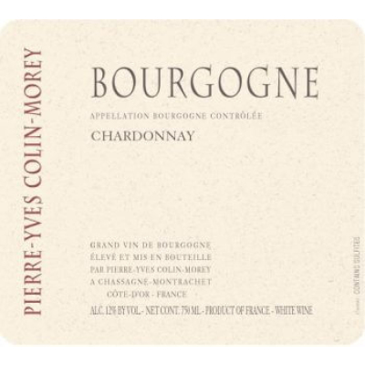 Pierre-Yves Colin-Morey Bourgogne Blanc 2022 (1x75cl)