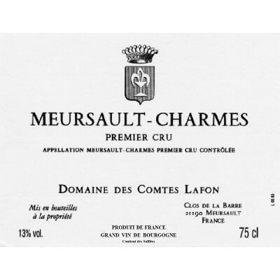 Comtes Lafon Meursault 1er Cru Charmes 2022 (6x75cl)