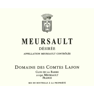 Comtes Lafon Meursault Desirees 2022 (6x75cl)