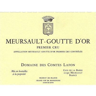 Comtes Lafon Meursault 1er Cru Goutte d'Or 2022 (12x75cl)