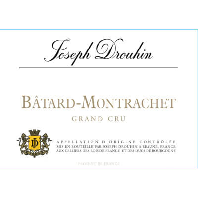 Joseph Drouhin Batard-Montrachet Grand Cru 2022 (6x75cl)
