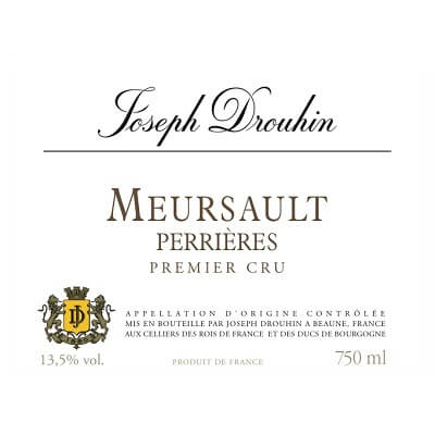 Joseph Drouhin Meursault 1er Cru Perrieres 2022 (6x75cl)