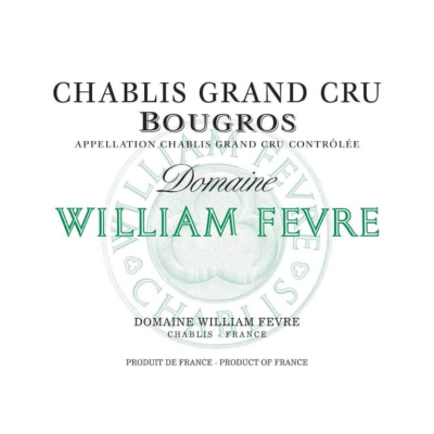 William Fevre Chablis Grand Cru Bougros 2022 (1x75cl)