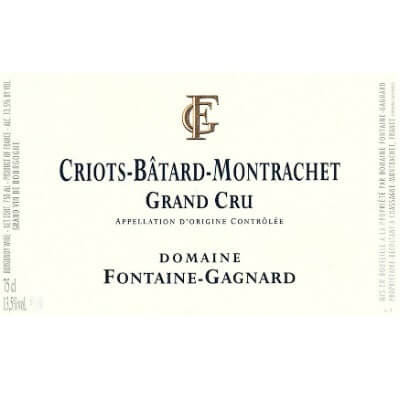 Fontaine-Gagnard Criots-Batard-Montrachet Grand Cru 2022 (1x150cl)