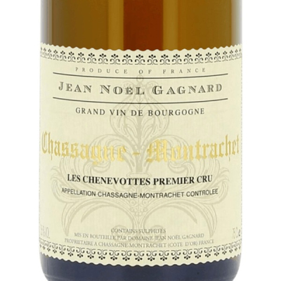 Jean Noel Gagnard Chassagne-Montrachet Les Chenevottes 2022 (6x75cl)