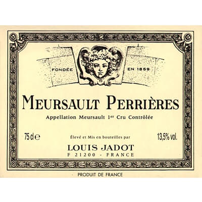 Louis Jadot Meursault Les Perrieres 1er Cru 2022 (6x75cl)