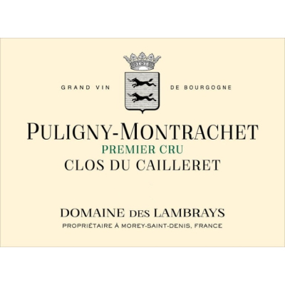 Lambrays Puligny-Montrachet 1er Cru Clos du Caillerets 2022 (1x75cl)