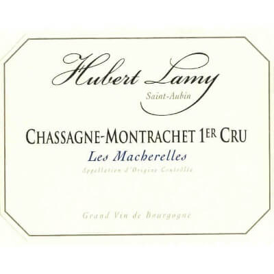 Hubert Lamy Chassagne-Montrachet 1er Cru Les Macherelles 2022 (6x75cl)