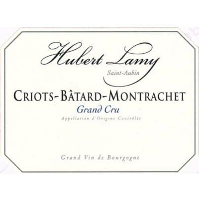 Hubert Lamy Criots-Batard-Montrachet Grand Cru 2022 (1x75cl)