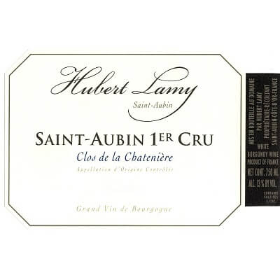 Hubert Lamy Saint-Aubin 1er Cru Clos de la Chateniere Blanc 2022 (3x150cl)