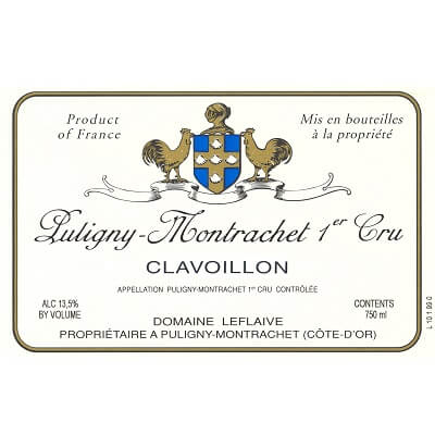 Leflaive Puligny-Montrachet 1er Cru Clavoillon 2022 (1x75cl)