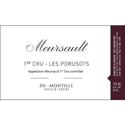 De Montille Meursault 1er Cru Les Poruzots 2022 (12x75cl)