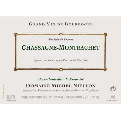 Michel Niellon Chassagne-Montrachet 2022 (6x75cl)