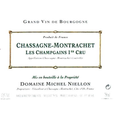 Michel Niellon Chassagne-Montrachet 1er Cru Les Champs Gains 2022 (6x75cl)