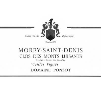 Ponsot Morey-Saint-Denis 1er Cru Clos des Monts Luisants Blanc 2022 (3x75cl)