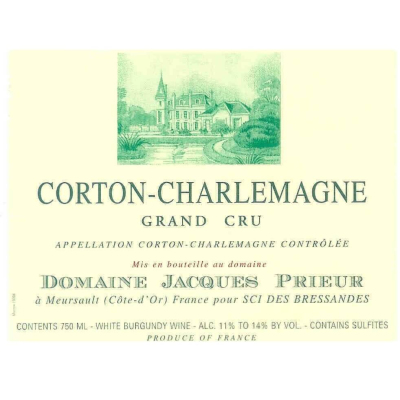 Jacques Prieur Corton-Charlemagne Grand Cru 2022 (3x75cl)