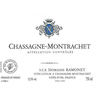 Ramonet Chassagne-Montrachet Blanc 2022 (6x75cl)