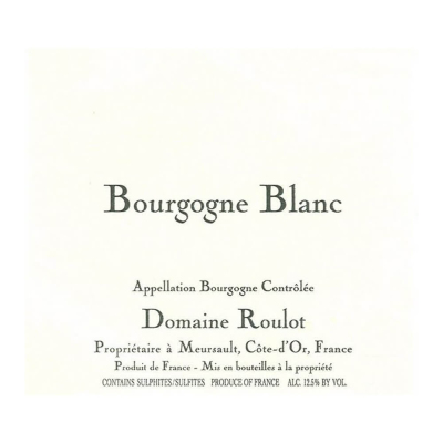Guy Roulot Bourgogne Blanc 2022 (1x75cl)