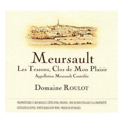 Guy Roulot Meursault Les Tessons Clos de Mon Plaisir 2022 (1x75cl)