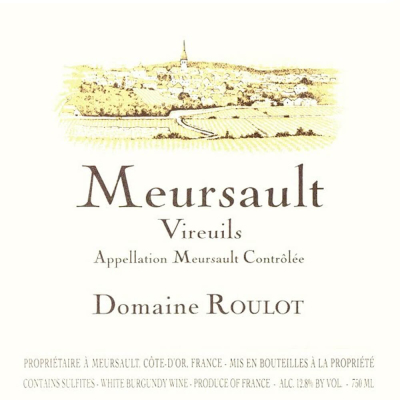 Roulot Meursault Vireuils Blanc 2022 (1x75cl)