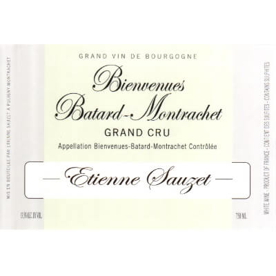 Etienne Sauzet Bienvenues-Batard-Montrachet Grand Cru 2022 (1x75cl)