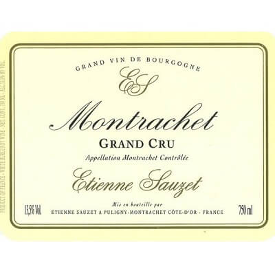 Etienne Sauzet Montrachet Grand Cru 2022 (1x75cl)