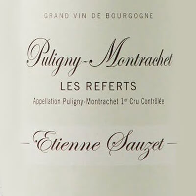 Etienne Sauzet Puligny-Montrachet 1er Cru Les Referts 2022 (3x75cl)