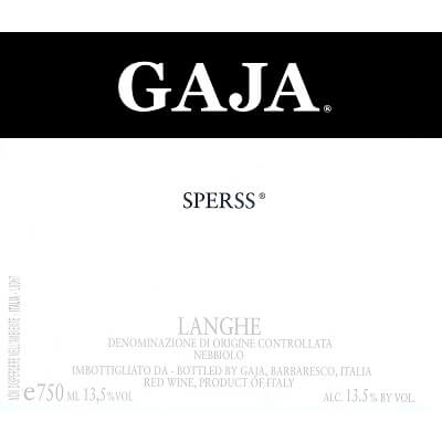 Gaja Sperss 2017 (6x300cl)