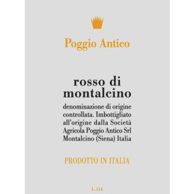 Poggio Antico Rosso di Montalcino 2021 (6x75cl)