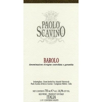 Paolo Scavino Barolo 2010 (12x75cl)