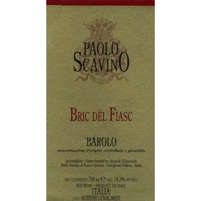 Paolo Scavino Barolo Bric del Fiasc 2017 (6x75cl)
