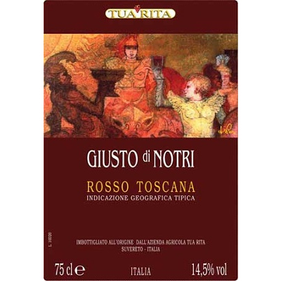 Tua Rita Giusto di Notri 2016 (6x75cl)