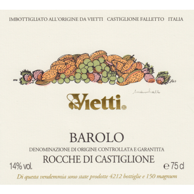 Vietti Barolo Rocche 2017 (6x75cl)