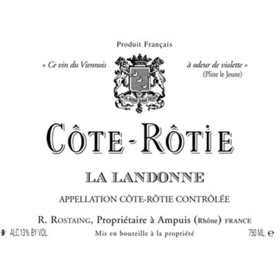 Rene Rostaing Cote-Rotie La Landonne 2016 (6x75cl)