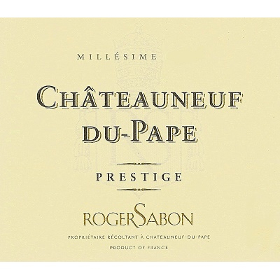 Roger Sabon Chateauneuf-du-Pape Cuvee Prestige 2016 (6x75cl)