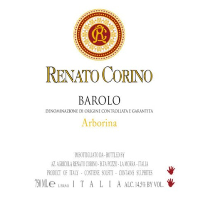 Renato Corino Barolo Arborina 2017 (6x75cl)