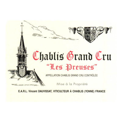 Patrick Piuze Chablis Les Preuses Grand Cru 2022 (12x75cl)