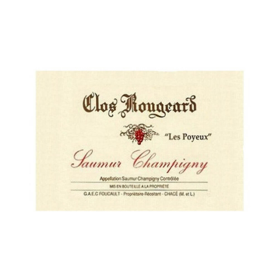 Clos Rougeard Saumur-Champigny Les Poyeux 2017 (6x75cl)