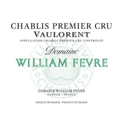 William Fevre Chablis 1er Cru Vaulorent 2022 (12x75cl)