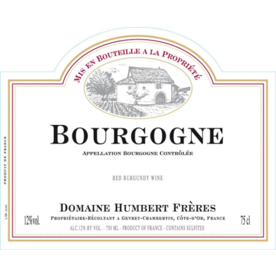 Humbert Freres Bourgogne Rouge 2022 (12x75cl)