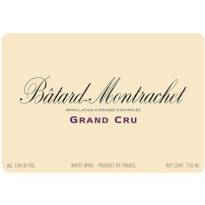 Vougeraie Batard-Montrachet Grand Cru 2022 (6x75cl)