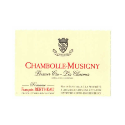 Francois Bertheau Chambolle-Musigny 1er Cru Les Charmes 2022 (12x75cl)